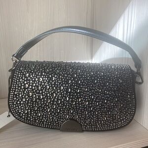 Olga berg Shani bag w silver crystals